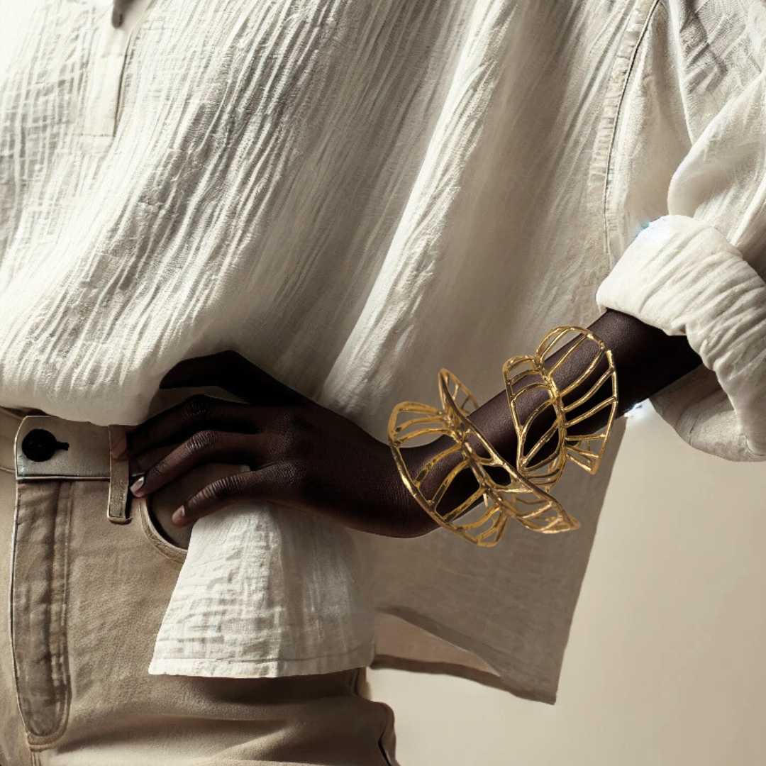 FISHBONE OPEN CUFF 3