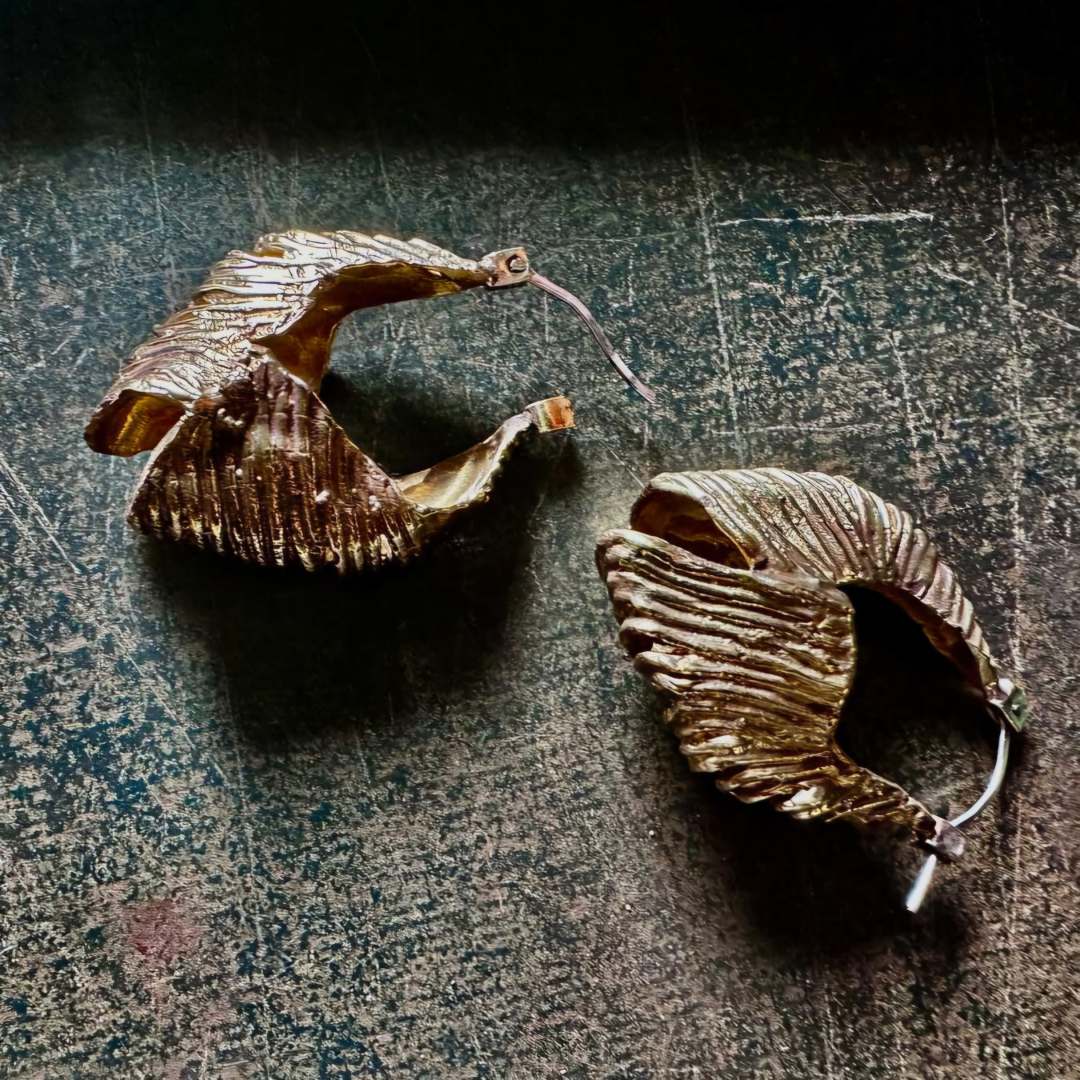 FISH HEAD EARRINGS